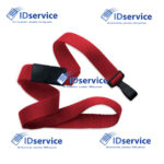 Lanyard 16mm med break-away rød