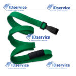 Lanyard 16mm med break-away grøn