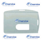 Kortholder i blød Polypropylene med tommehul (H/V)